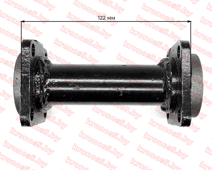 «Корпус левой трансмиссии L=122 (141) мм  роторной косилки к мотоблоку» - фото 2