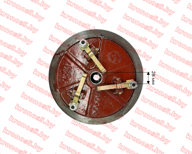 «Сцепление в сборе (большая лапка выжима) 4 ручья SF240/244» - фото 3