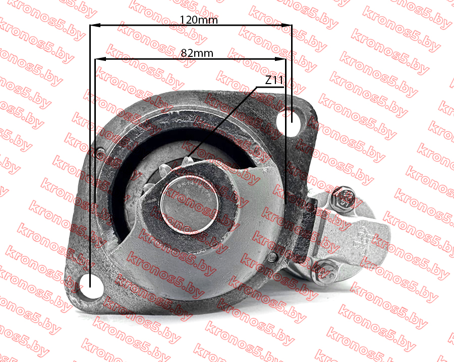 «Стартер электрический Z-11. 12V. 3 KW (посадка Ф=82 мм) QD1308 4L22BT» - фото