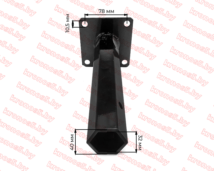 «Ступица колеса шестигранная 245 мм 32 мм» - фото 3