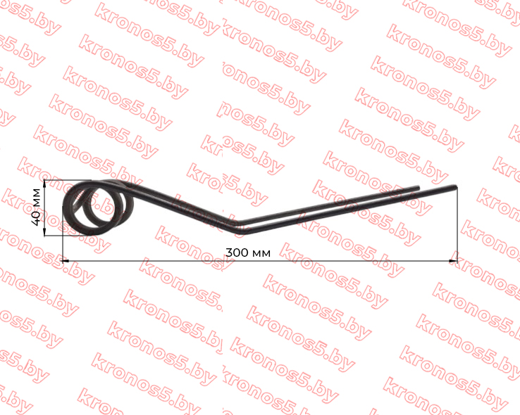 «Пружина подборщика CLAAS усиленная» - фото 4