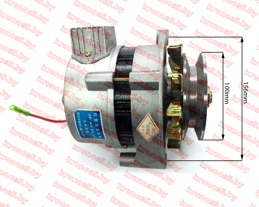 «Генератор с регулятором напряжения 14V 1000W (JF11A) + ремень В965 для Т24ПРО» - фото