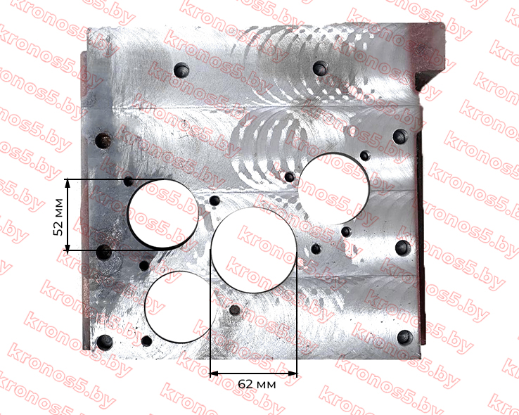 «Корпус дополнительной коробки передач КПП TY295IT под подшипник 52 мм с дополн масл насосом» - фото 2