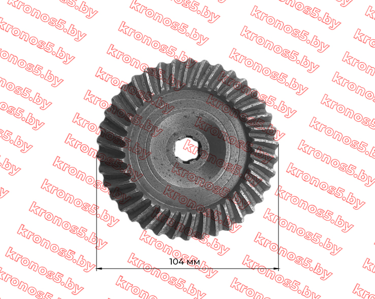 «Шестерня привода планетарки Z-38 к мотоблоку с воздушным охлаждением. 6-8 л.с.» - фото 3