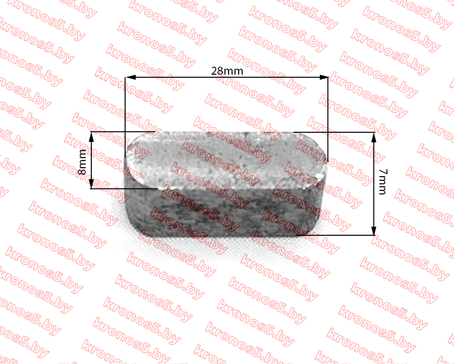 «Шпонка центральной шестерни дифференциала 195» - фото