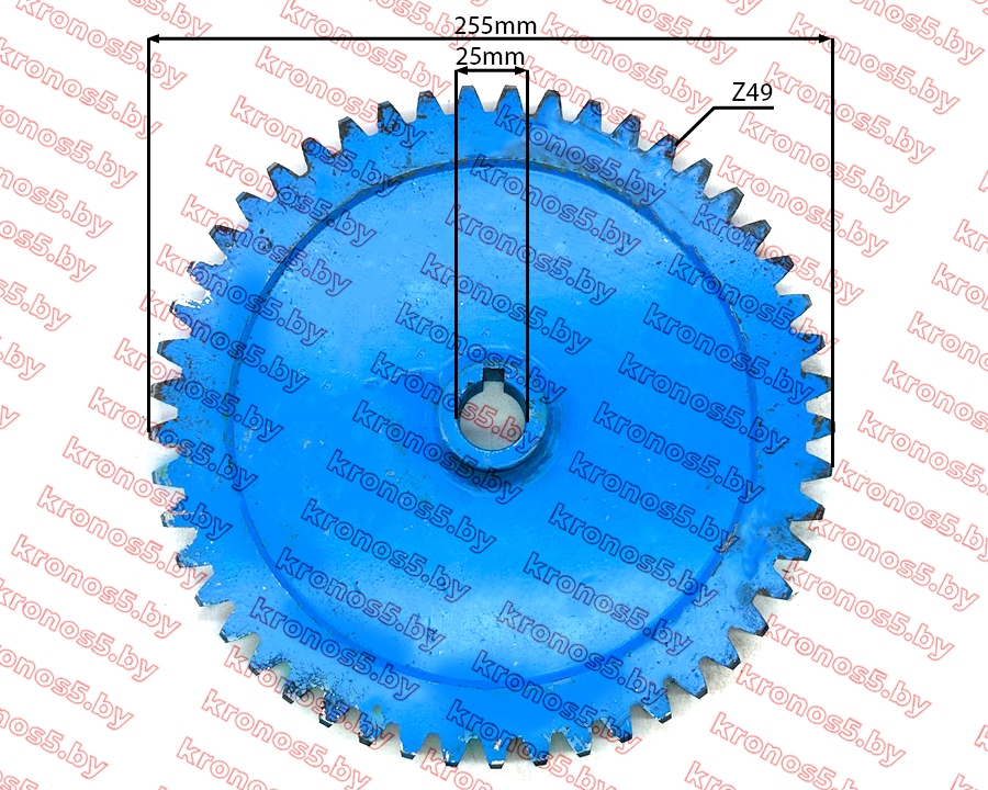 «Шестерня (звездочка) приводная ременной передачи горки Z-49 Anna» - фото
