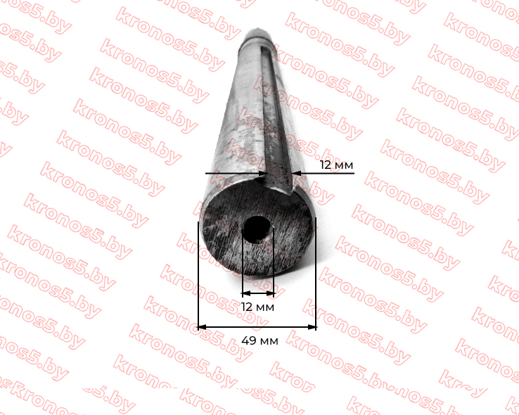 «Полуось задняя удлинненная  L=649, Ф=49 мм SK» - фото 3