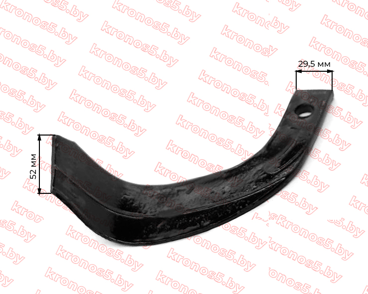 «Нож почвофрезы с шестерёнчатым приводом левый к минитрактору IT225 (210)» - фото 3