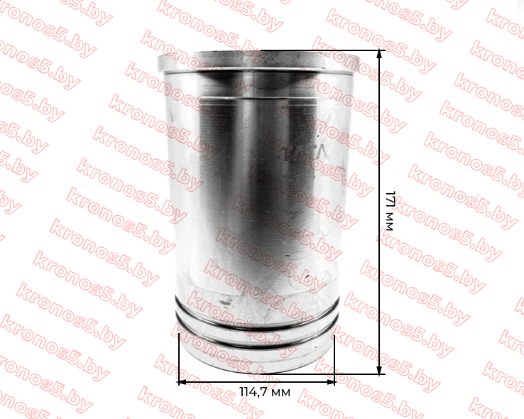 «Гильза цилиндра R195/195N 95 мм (тип 1) H-171 мм. ф-114/109/107 мм.» - фото
