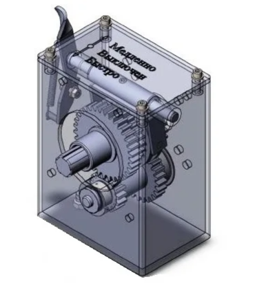 «Ходоуменьшитель редукторный к мотоблоку с воздушным охлаждением» - фото «Ходоуменьшитель редукторный к мотоблоку с воздушным охлаждением» - фото