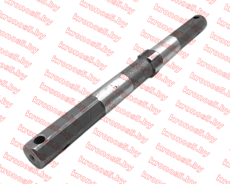 «Ось колеса шестигранная (вал нижний редуктора) 168F/170F ф=23 мм L-290 мм» - фото 5