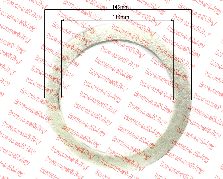 «Прокладка войлочная корпуса переднего моста Синтай 224» - фото