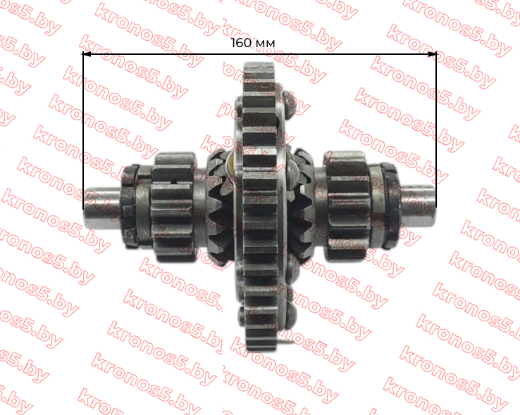 «Дифференциал в сборе Z-43 R195/195N Минитрактор» - фото 4