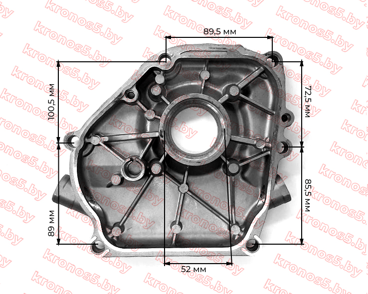 «Крышка блока двигателя задняя 168F(GX200),170F/S370(GX210)» - фото 4 «Крышка блока двигателя задняя 168F(GX200),170F/S370(GX210)» - фото 4