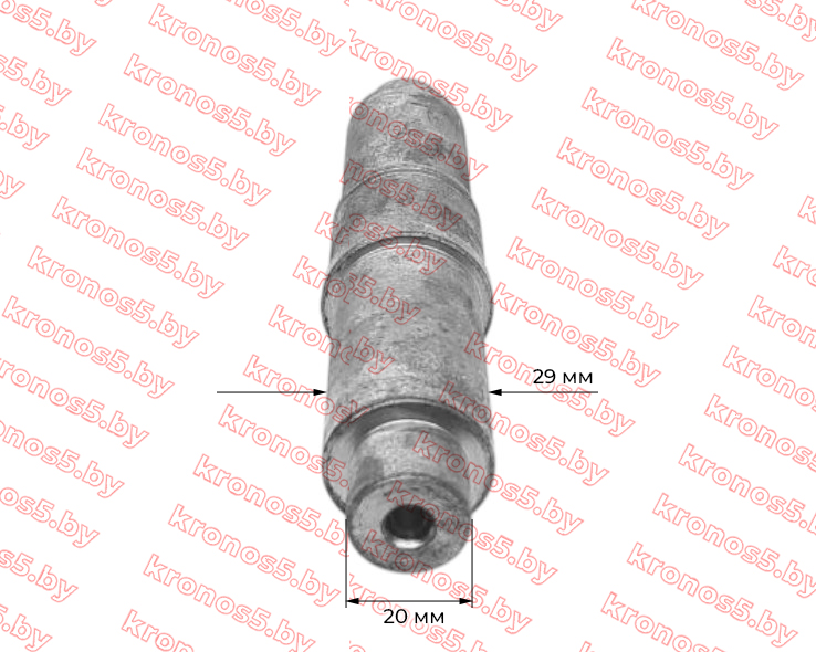 «Вал шестерни редуктора Z-30, Ф=29/32, L- 168мм» - фото 2