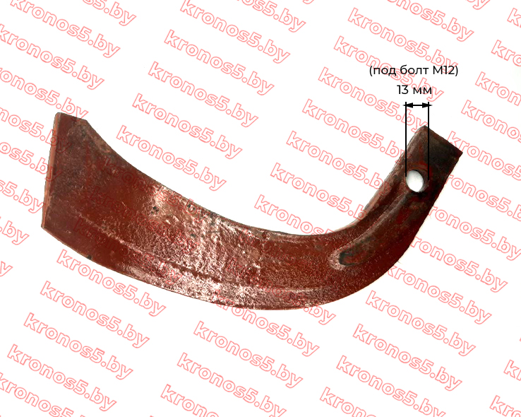 «Нож почвофрезы с шестерёнчатым приводом левый к  минитрактору IT245 (220)» - фото 4