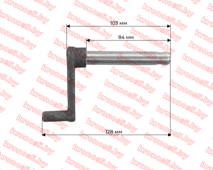 «Вилка блокировки КПП тип-4 минитрактора» - фото 2