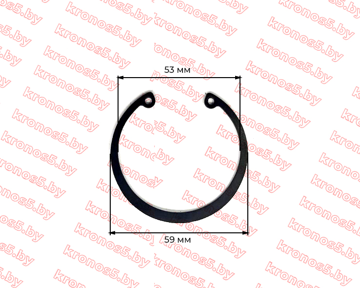 «Стопорное кольцо внутренее d55» - фото 2