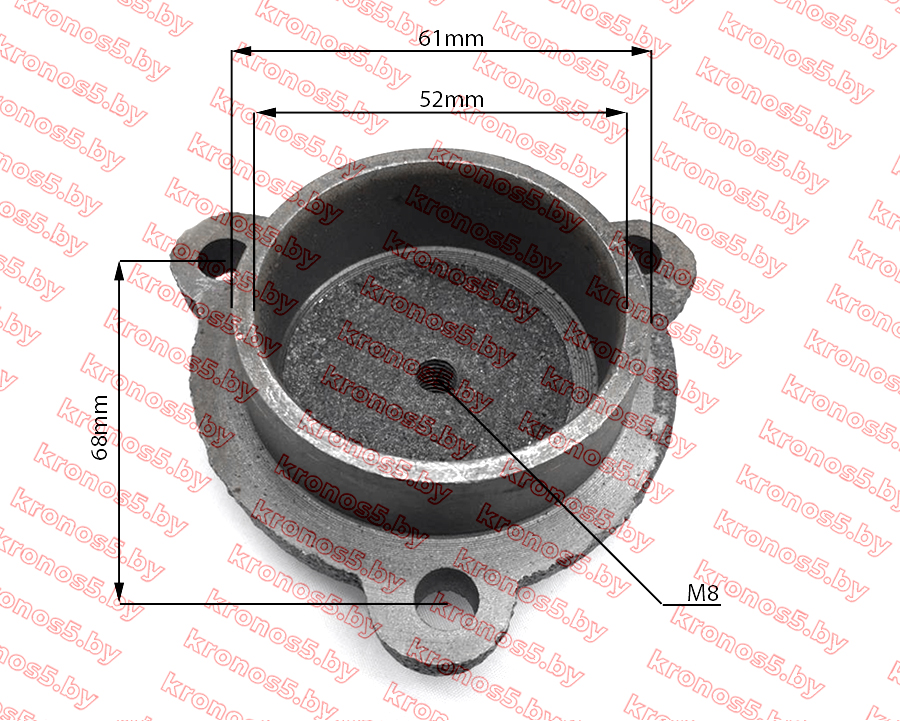 «Крышка дифференциала левая (тип 1) R195/195N/ZS1100/ZS1115» - фото «Крышка дифференциала левая (тип 1) R195/195N/ZS1100/ZS1115» - фото