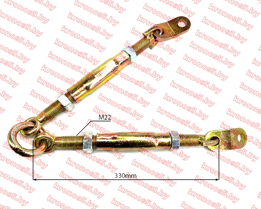 «Тяга - растяжка (талреп) навески ограничительная в сборе двойная» - фото «Тяга - растяжка (талреп) навески ограничительная в сборе двойная» - фото