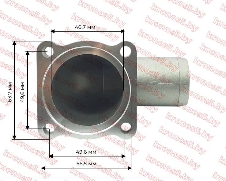 «Крышка (корпус) термостата КМ385ВТ» - фото 5