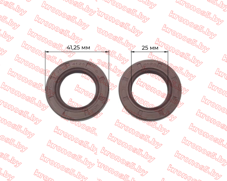 «Сальник 25x41,25x6 (пара)» - фото 3