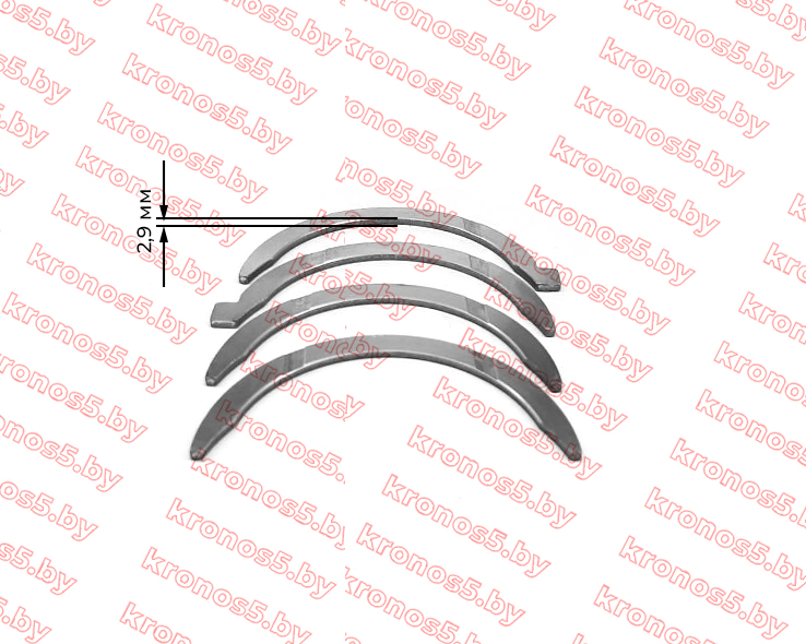 «Вкладыши коренные упорные TY295» - фото 3