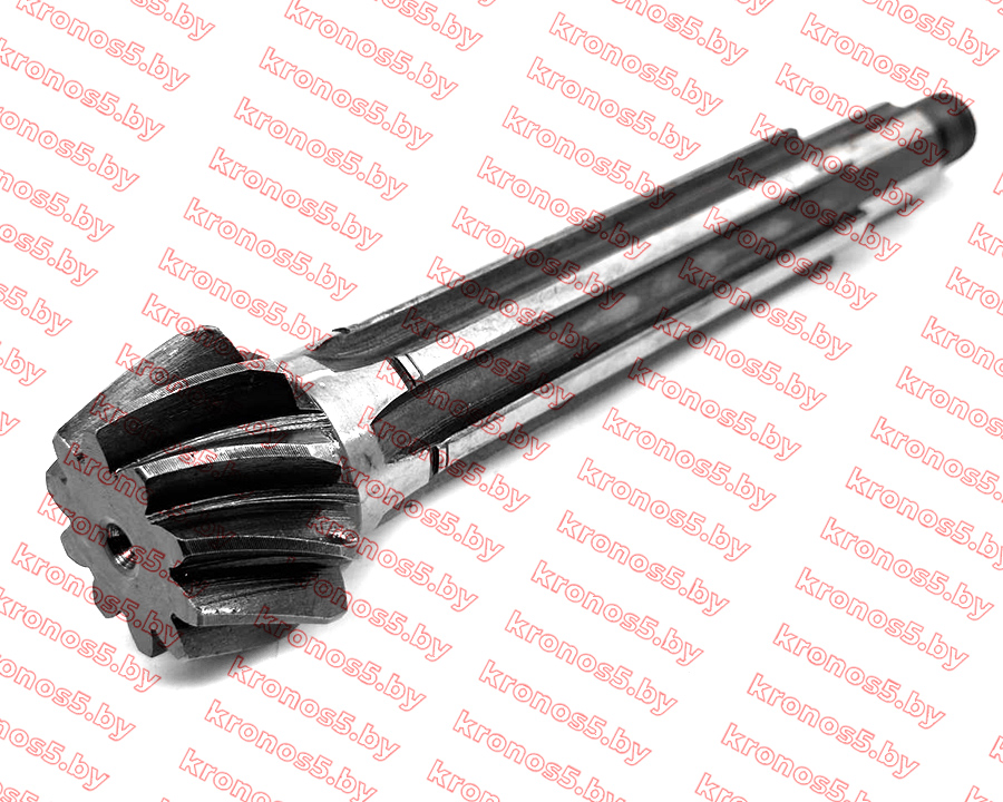 «Шестерня коническая заднего моста главная пара (шестерня:Z-41, вал:6 шлицов Z-10 ф=28 мм L-230 мм.)» - фото 3