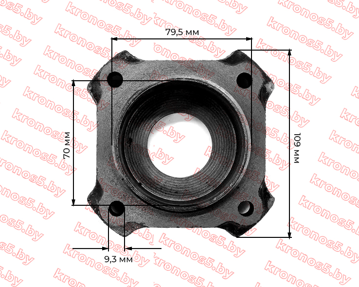 «Крышка корпуса подшипника полуоси к минитрактору» - фото 5