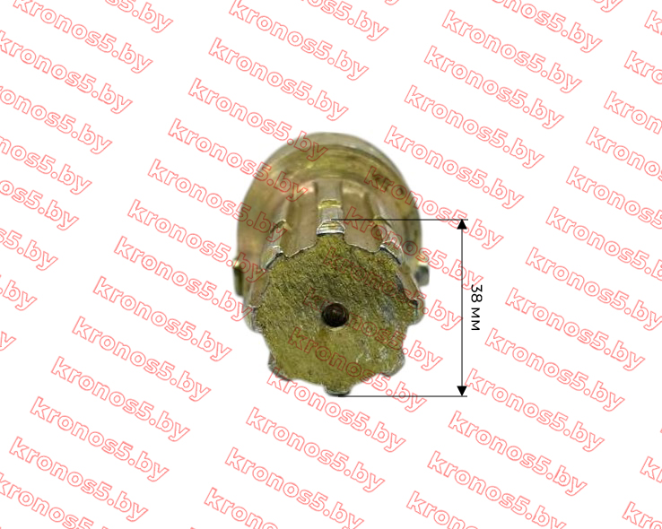 «Переходник (адаптер) карданного вала (внутр 6 на наружн 8) адаптер 6*8, 6 X 8.» - фото 3