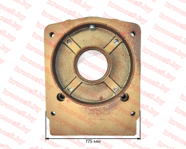 «Переходная плита двигателя к КПП 177/188/186F (90*90 мм) тип 2 для КПП 3+1» - фото 4