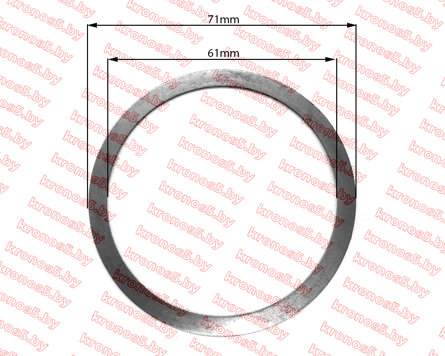 «Прокладка регулировочная 0,8 мм дифф» - фото