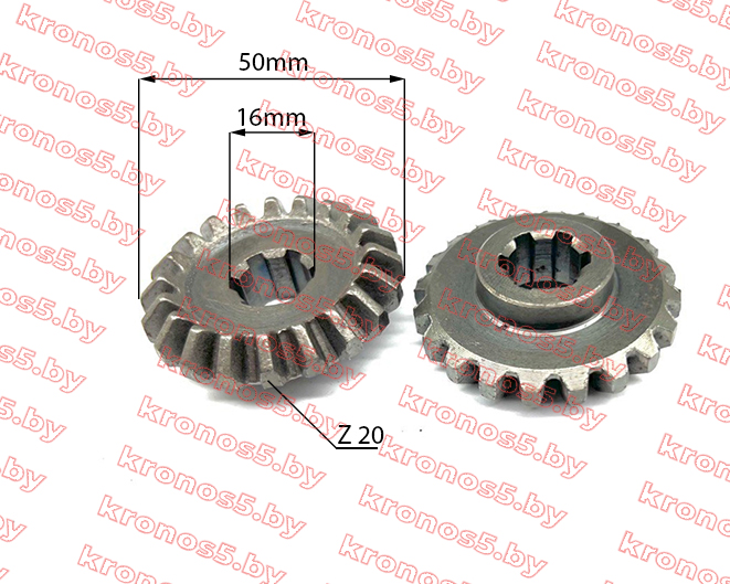 «Шестеренчатая пара роторной косилки Z-20 KRE1100» - фото