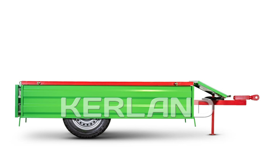 «Прицеп Kerland | Керланд П-2000/1 к мини-трактору (самосвальный)» - фото 7