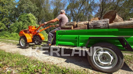 «Прицеп Kerland | Керланд П-2000 к мотоблоку и мини-трактору» - фото 4