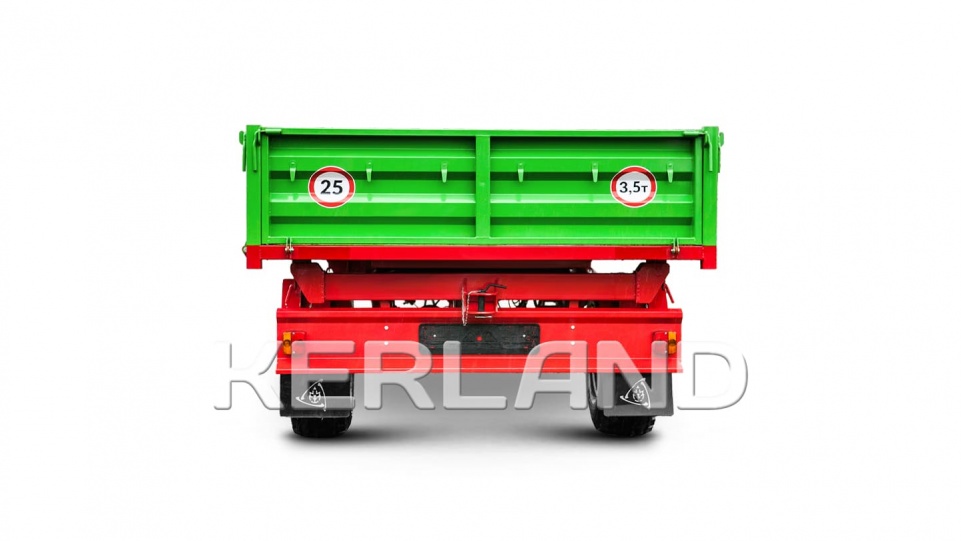 «Прицеп Kerland | Керланд П-3530 (самосвальный на три стороны)» - фото 13