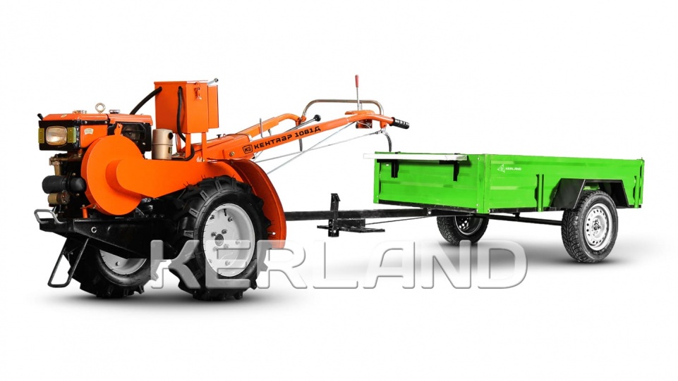 «Прицеп Kerland | Керланд П-2000 к мотоблоку и мини-трактору» - фото 11