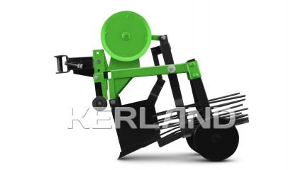 «Картофелекопалка вибрационно-грохотная Kerland | Керланд КМ1080 к мотоблоку с водяным охл.» - фото 5