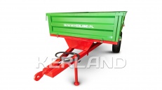 «Прицеп Kerland | Керланд П-2000/1 к мини-трактору (самосвальный)» - фото 17