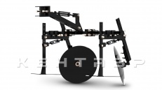 «Комплект для окучивания и прополки Кентавр КСР-2 универсальный (Сцепка+рамка+2 плоскореза+2 дисковых окучника)» - фото
