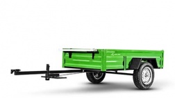 Прицеп Kerland | Керланд П-2000 к мотоблоку и мини-трактору - фото