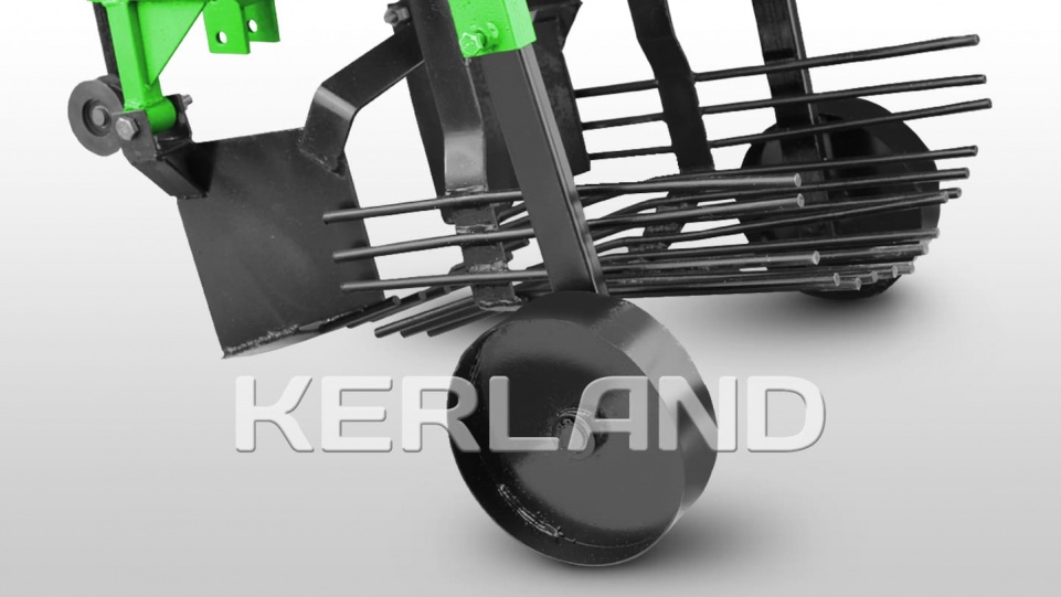 «Картофелекопалка вибрационно-грохотная Kerland | Керланд КМ-2090 к мотоблоку с воздушным охл.» - фото 10
