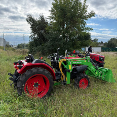 «Навесной погрузчик (КУН) Kerland S26 MAHINDRA JIVO» - фото 28