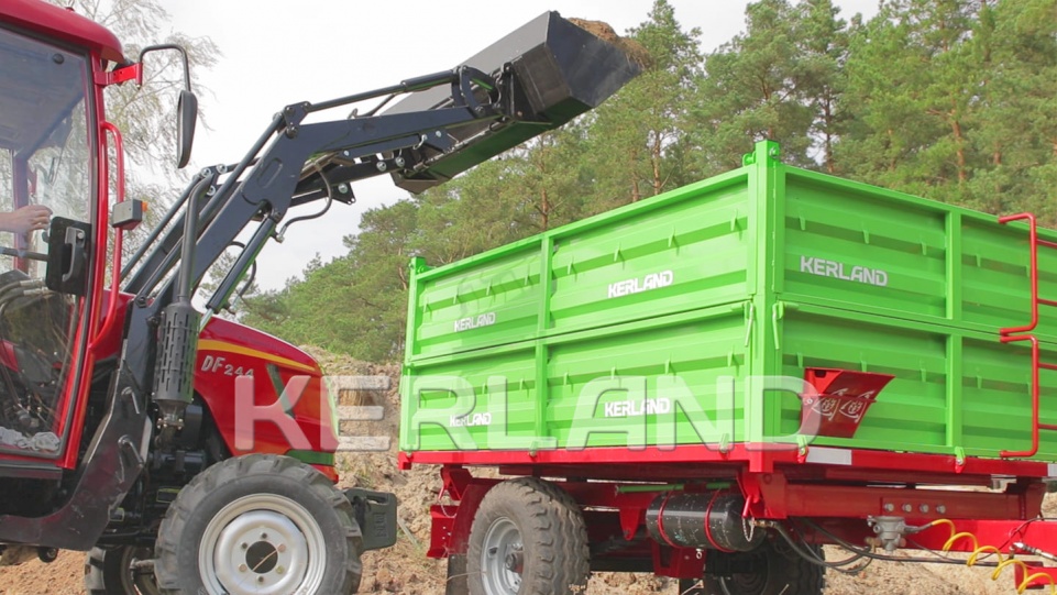 «Прицеп Kerland | Керланд П-3530 (самосвальный на три стороны)» - фото 6