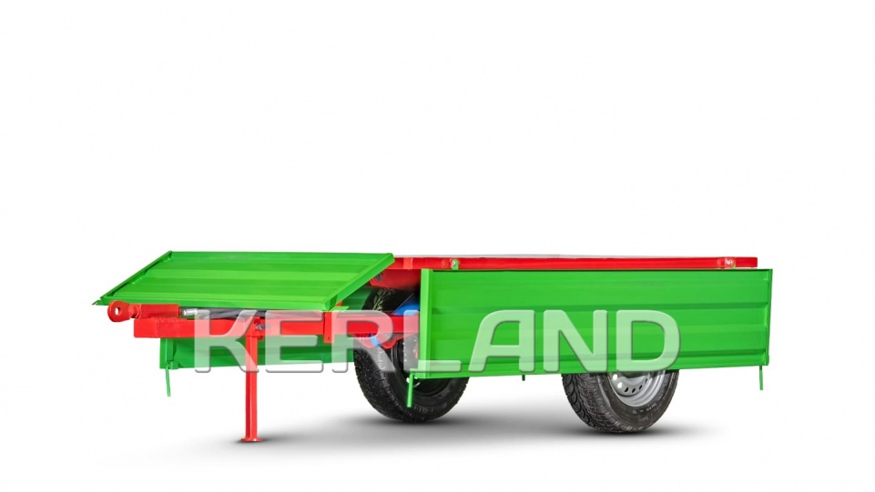 «Прицеп Kerland | Керланд П-2000/1 к мини-трактору (самосвальный)» - фото 14