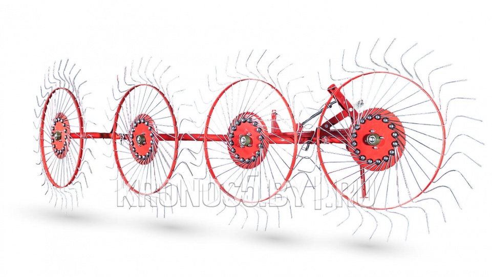«Грабли-сеноворошилки 4 колеса» - фото