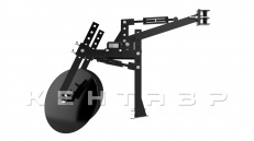 «Комплект для окучивания и прополки Кентавр КСР-2 универсальный (Сцепка+рамка+2 плоскореза+2 дисковых окучника)» - фото 4