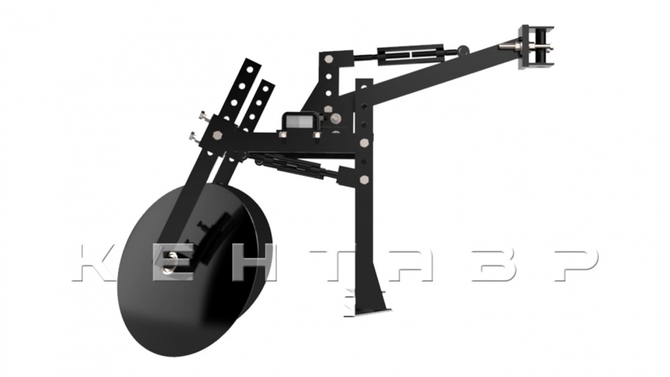 «Комплект для окучивания и прополки Кентавр КСР-2 универсальный (Сцепка+рамка+2 плоскореза+2 дисковых окучника)» - фото 4