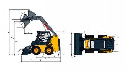 «Мини-погрузчик Лонкинг | Lonking CDM312 (Kubota)» - фото 3