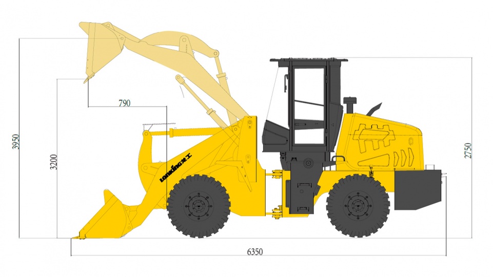 «Фронтальный погрузчик Лонкинг | Lonking CDM936N» - фото 3